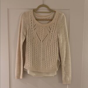 Women's Cream Sweater